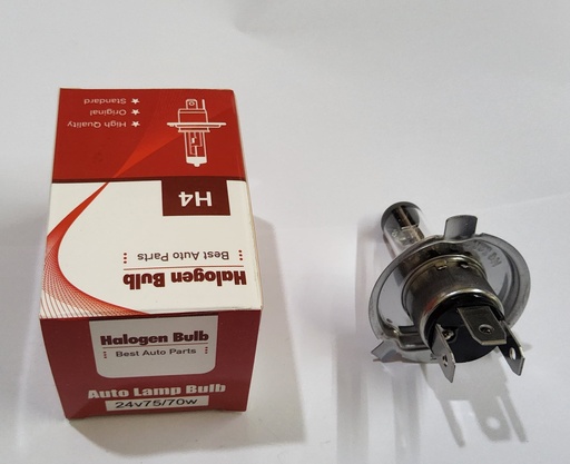 [H4-24V] BOMBILLO HALOGENO NOLMAR 24V 75/70W