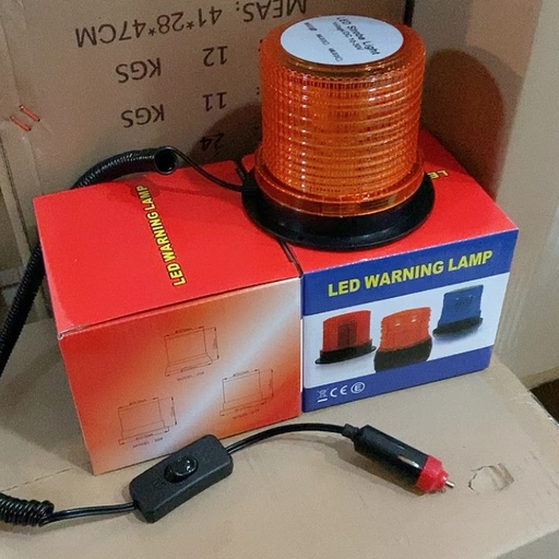 [326-808] CENTELLA AMARILLA CON IMAN 12/24 72 LED