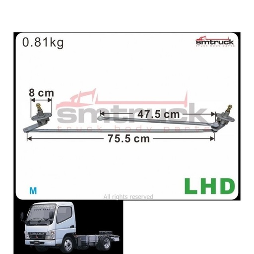 [MBL07-661] VARILLAJE L/V CANTER 07/12