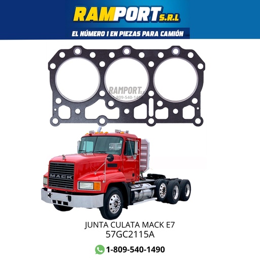 [57GC2115A] JUNTA CULATA MACK E7 *