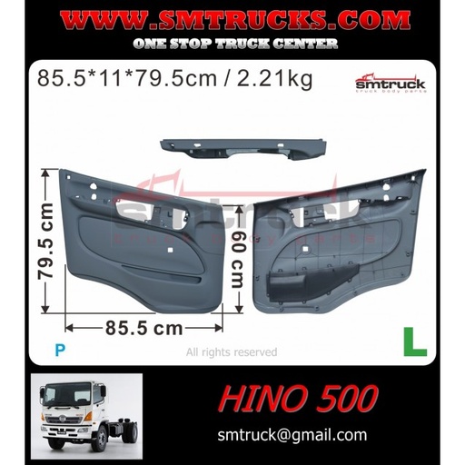 [HNM03-321L] FORRO HINO 500 LH