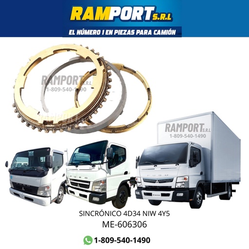 [ME-606306] SINCRONICO 4D34 NIW 4Y5