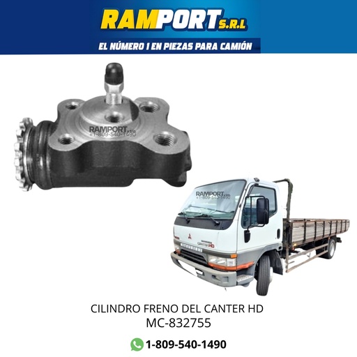 [MC-832755 NT] CILINDRO FRENO DEL CANTER HD 