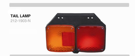 [212-1903-NL] FAROL TRAS HINO 500 FG GH 2002 LH