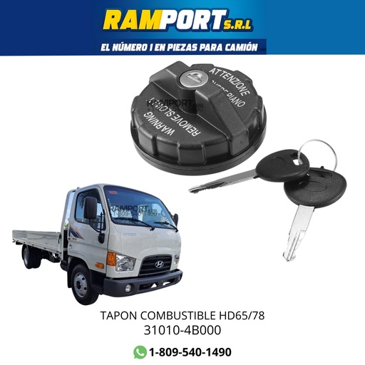 [31010-4B000] TAPON COMBUSTIBLE HD65/78