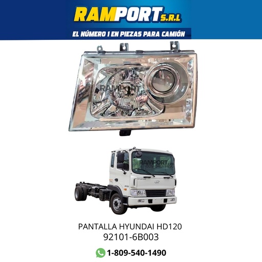[92101-6B003] PANTALLA HYUNDAI HD120  