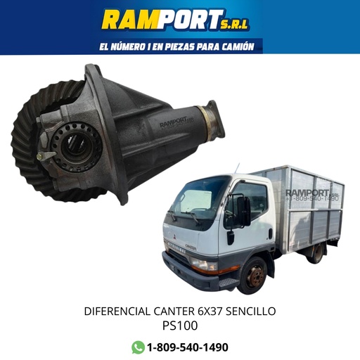 [PS100*640] DIFERENCIAL 6X40 PS100 CANTER -4