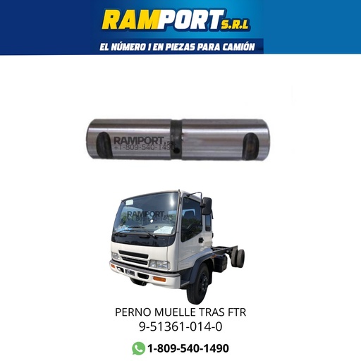 [9-51361-014-0] PERNO MUELLE TRAS FTR