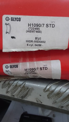 [H1090/7 STD GLY] JGO BABIT CENTRO RENAULT 203 STD* 